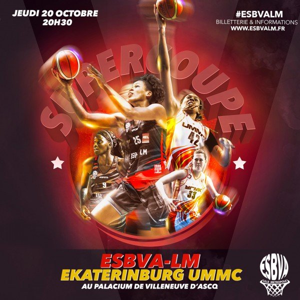 Supercoupe d’Europe : Premier grand rendez-vous européen !