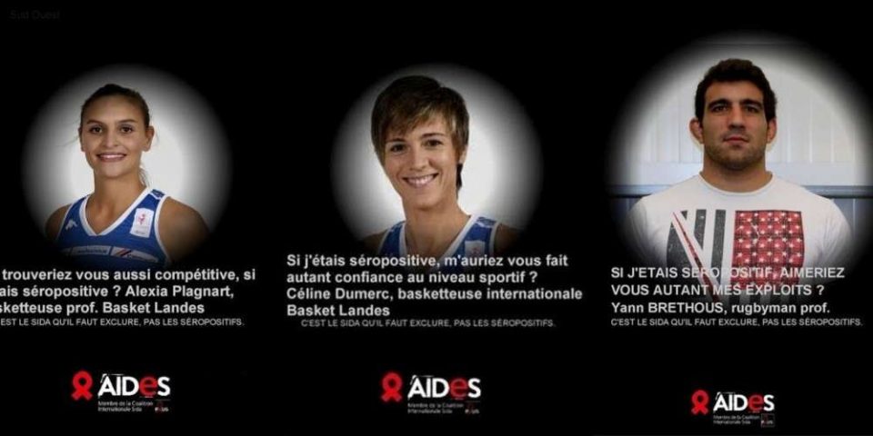 LFB : Céline DUMERC et Alexia PLAGNARD (Basket Landes) s’engagent contre la discrimination envers les séropositifs