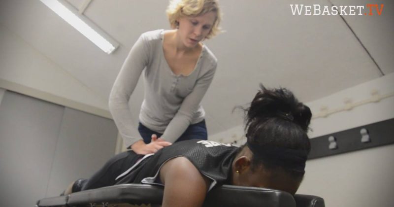 Ligue 2 : Eloa WIJNKER, chiropractrice du Toulouse Métropole Basket