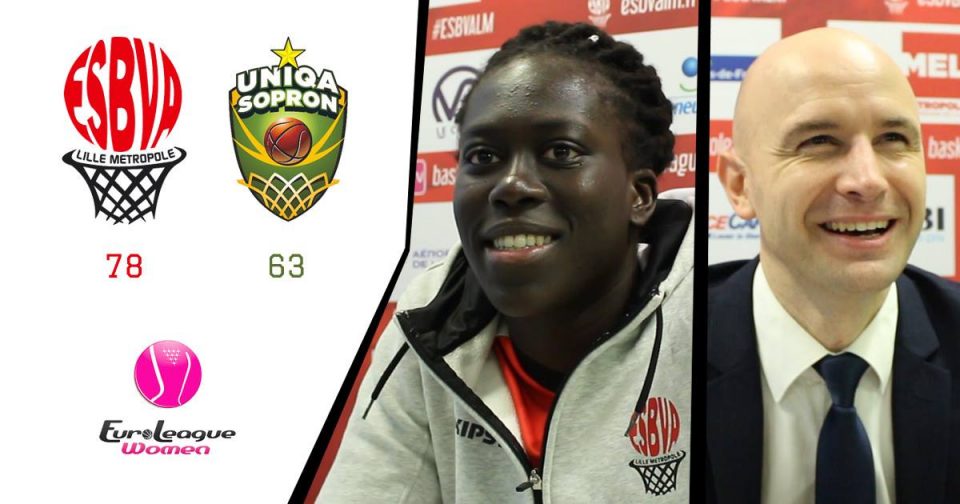 Euroligue : Conférence de presse après Villeneuve d’Ascq – Sopron