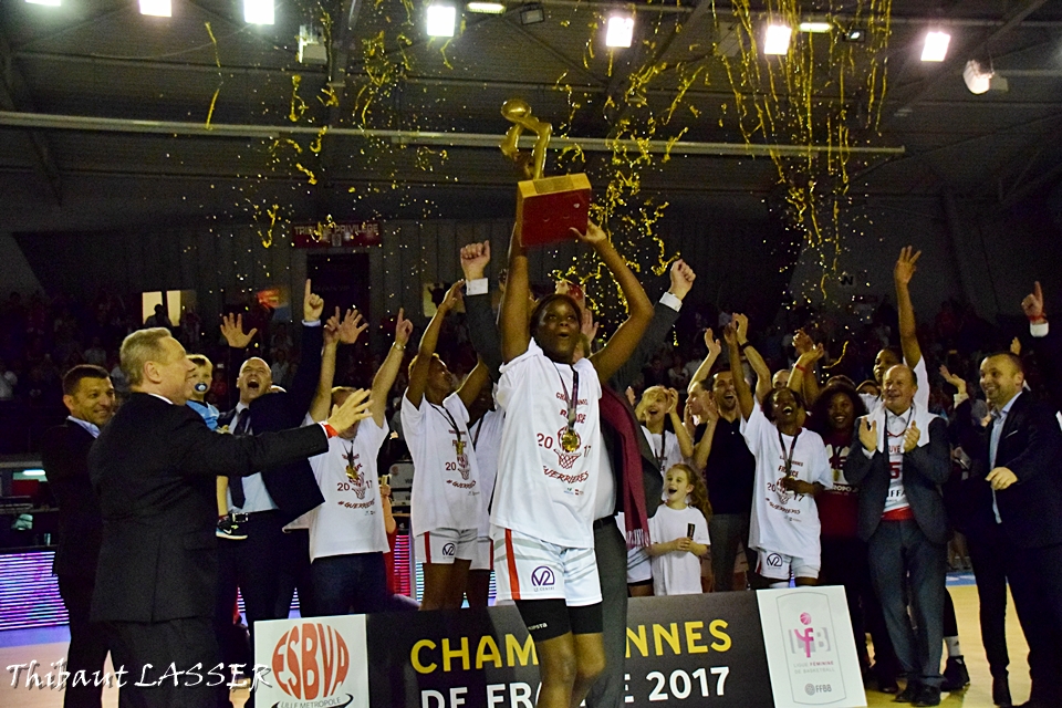 LFB : Villeneuve d’Ascq est champion de France 2017 !