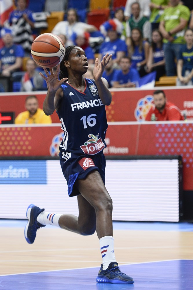 Euro 2017 : Réactions de Hhadydia MINTE et Céline DUMERC après leur victoire face à la Serbie