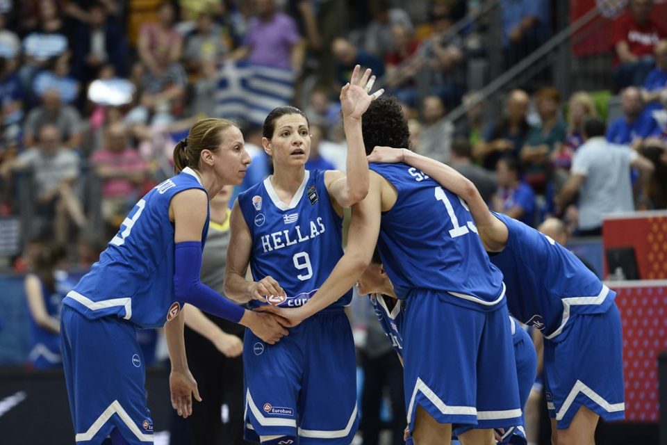 Euro 2017 : La joie des Grecques après leur victoire en quarts de finale