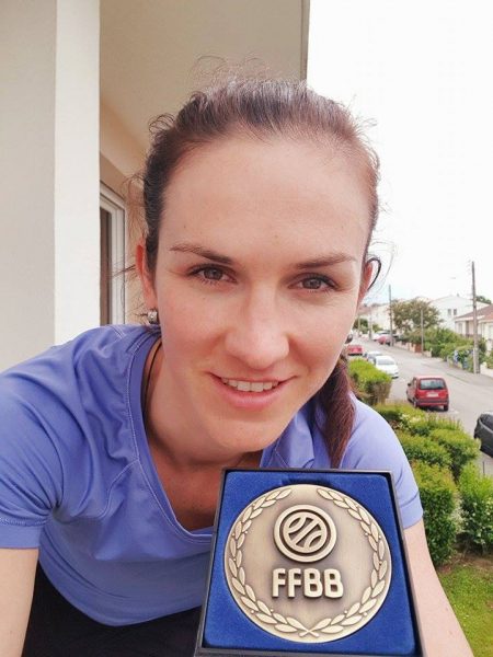 Gabriela KUBATOVA-LESKOVA (La Roche) honorée par le Comité Départemental de Vendée !