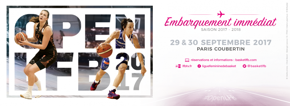 Les affiches de l’Open LFB 2017 sont connues