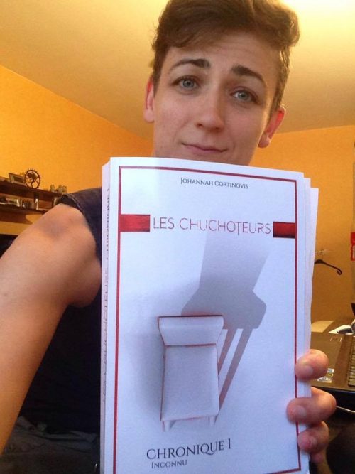 Johanna CORTINOVIS (Charnay) nous présente le premier volet de son livre « Les Chuchoteurs »