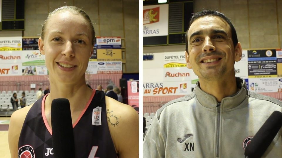 Ligue 2 : Réactions de Lucie CARLIER et Xavier NOGUERA après Arras-Toulouse