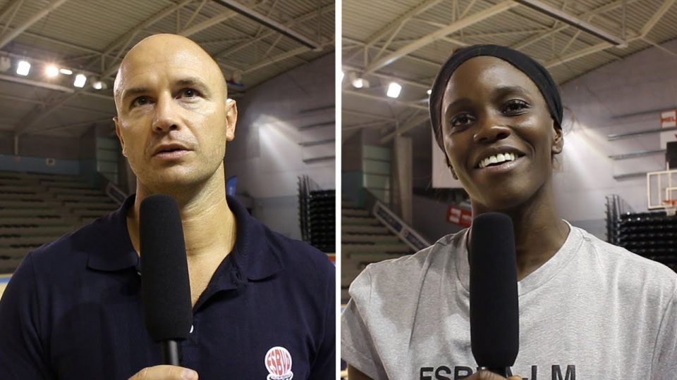 Frédéric DUSART et Johanne GOMIS après Villeneuve d’Ascq – Braine