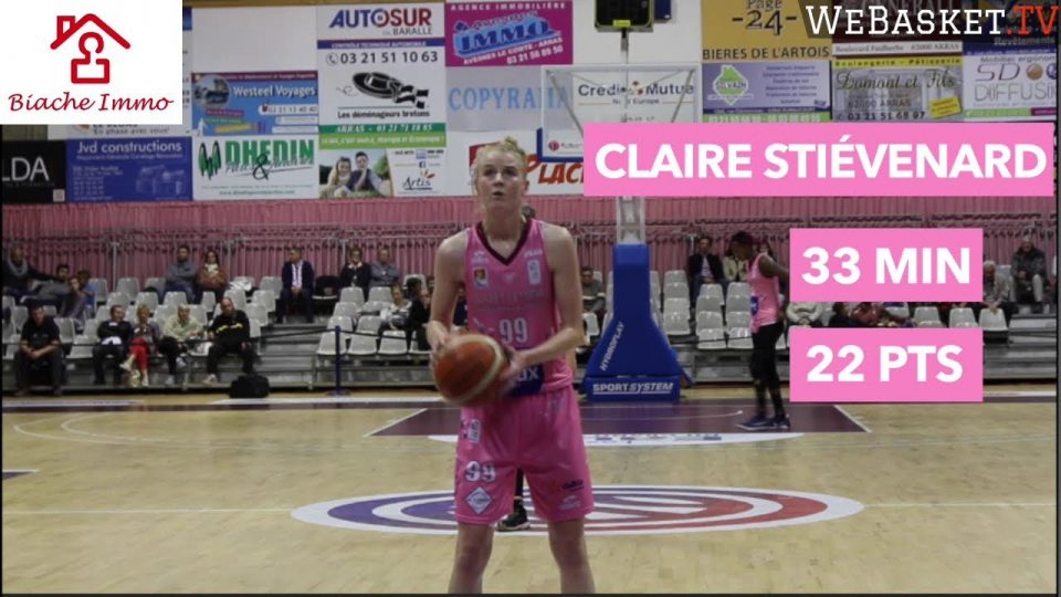Ligue 2 : Focus sur Claire STIEVENARD (Arras) face à Reims