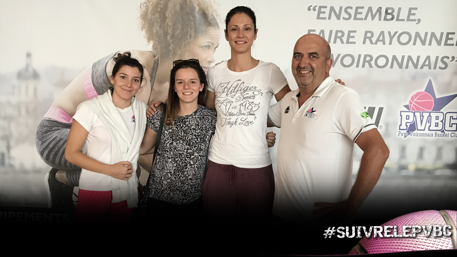 NF1 : Gordana PERCAN renforce la raquette du PVBC