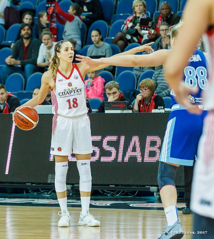 Russie : Ivana DOJKIC et le Spartak Moscou Region se séparent d’un commun accord