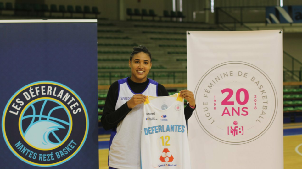 Ambrosia ANDERSON (Nantes-Rezé) : « Contente d’être ici ! »