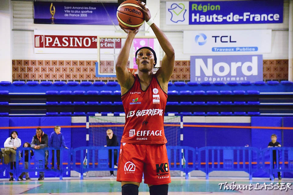 Euroligue : Pauline AKONGA (Villeneuve d’Ascq) incertaine face à Galatasaray