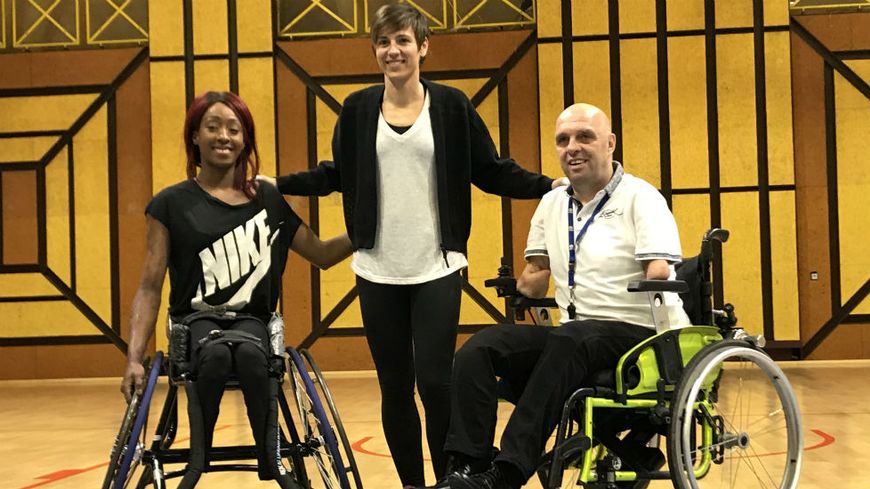 Céline DUMERC a tourné dans un épisode de « Vis mon sport »