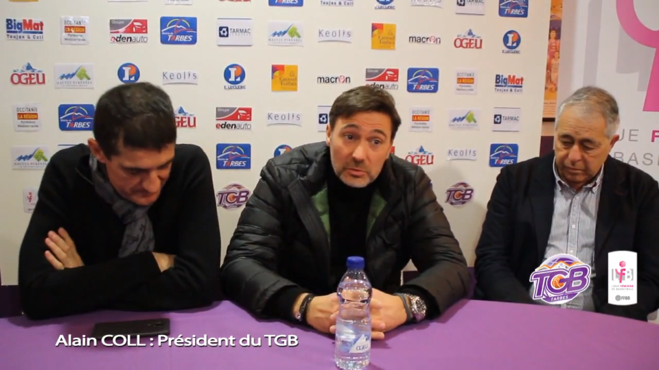 LFB : Alain COLL, le président de Tarbes, prend du recul