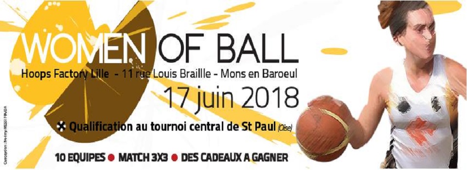 Rendez-vous au tournoi Women of Ball à Lille !