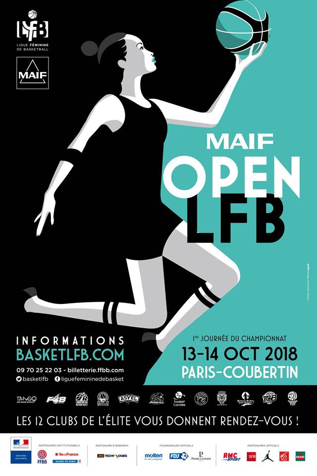 L’Open LFB rebaptisé, l’affiche de l’édition 2018 présentée