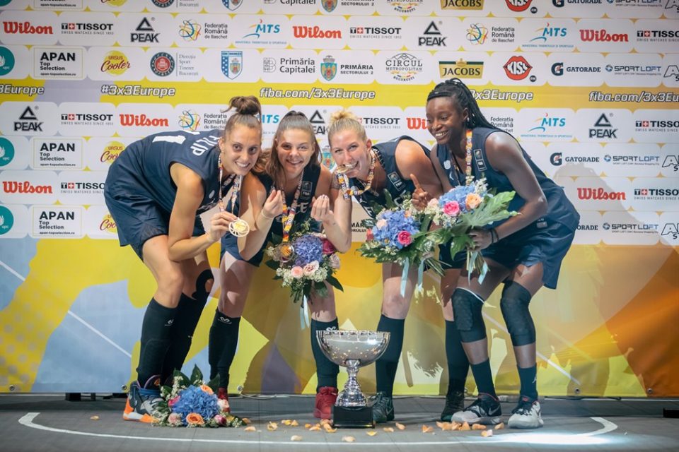 Marie-Eve PAGET et Ana Maria FILIP (Charleville-Mézières) parlent de leur titre à l’Euro 3×3 2018