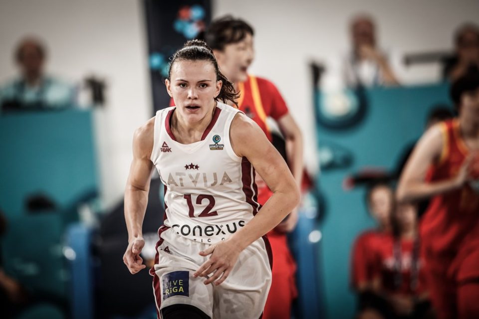 Mondial 2018 : Anete STEINBERGA (Lettonie), 16 points et 11 rebonds face à la Chine