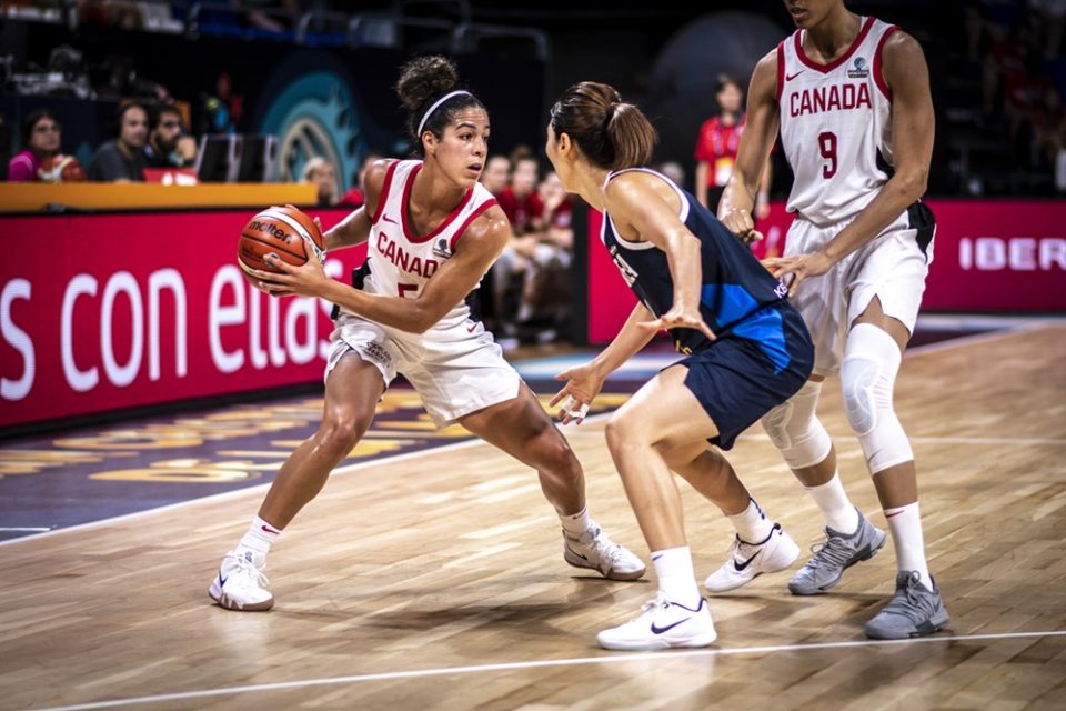 Mondial 2018 : Kia NURSE (Canada), 29 points dont 6/10 à 3 points