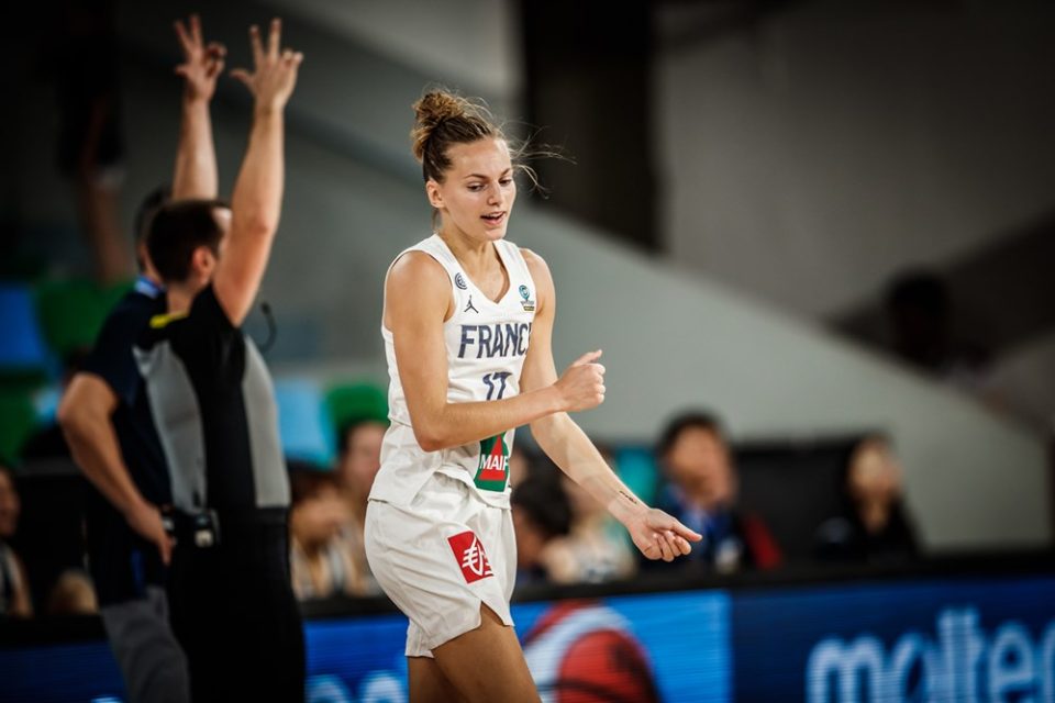 Mondial 2018 : Marine JOHANNES (France), 19 points et 3 rebonds face à la Corée du Sud