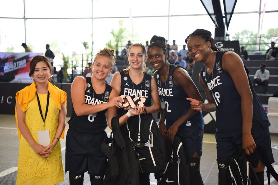 La France remporte la Nations League inter-conférences 2018, Caroline HERIAUD élue MVP !