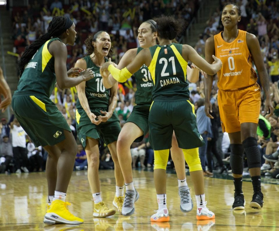WNBA : Une finale entre Seattle et Washington