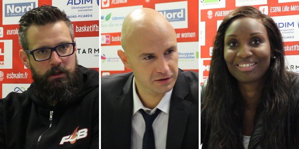 LFB : Conférence de presse après Villeneuve d’Ascq – Charleville-Mézièress