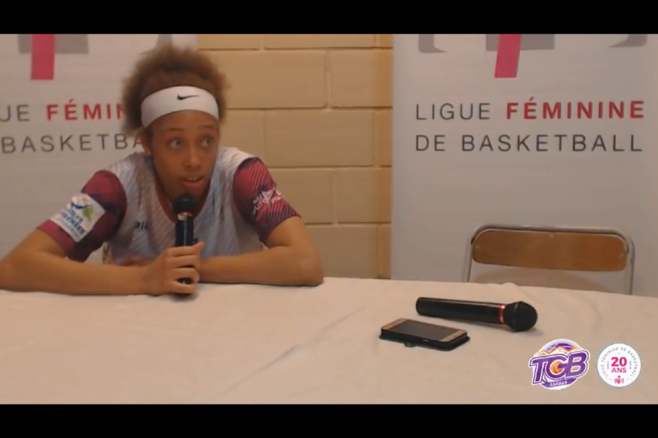 LFB : Conférence de presse après Tarbes – La Roche-Vendée