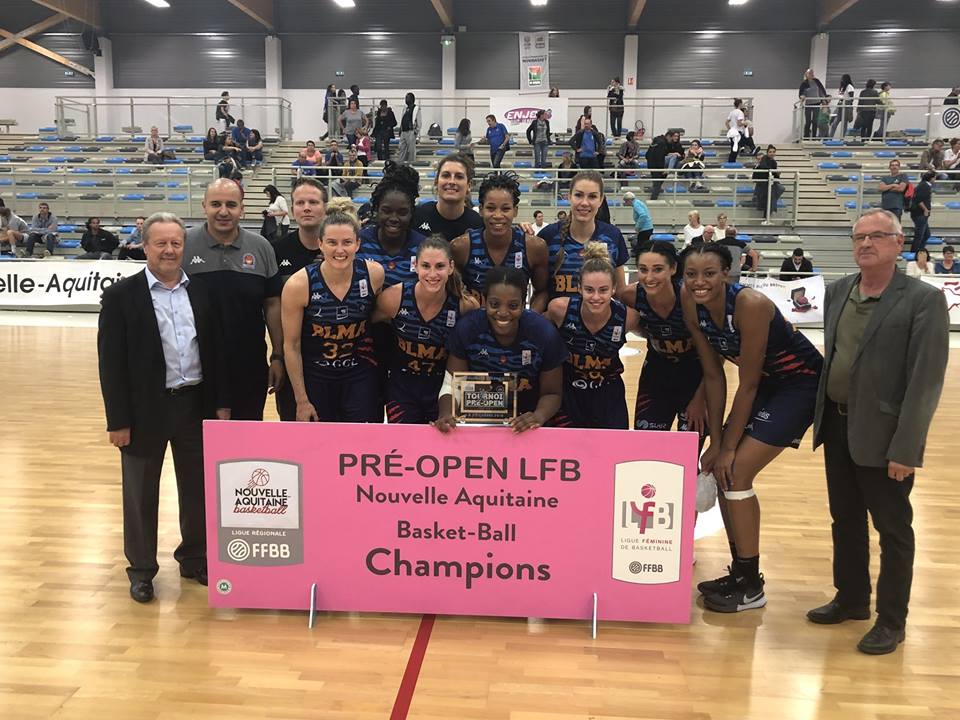 Tournois pré-Open LFB : Charleville-Mézières, Bourges et Lattes-Montpellier s’imposent