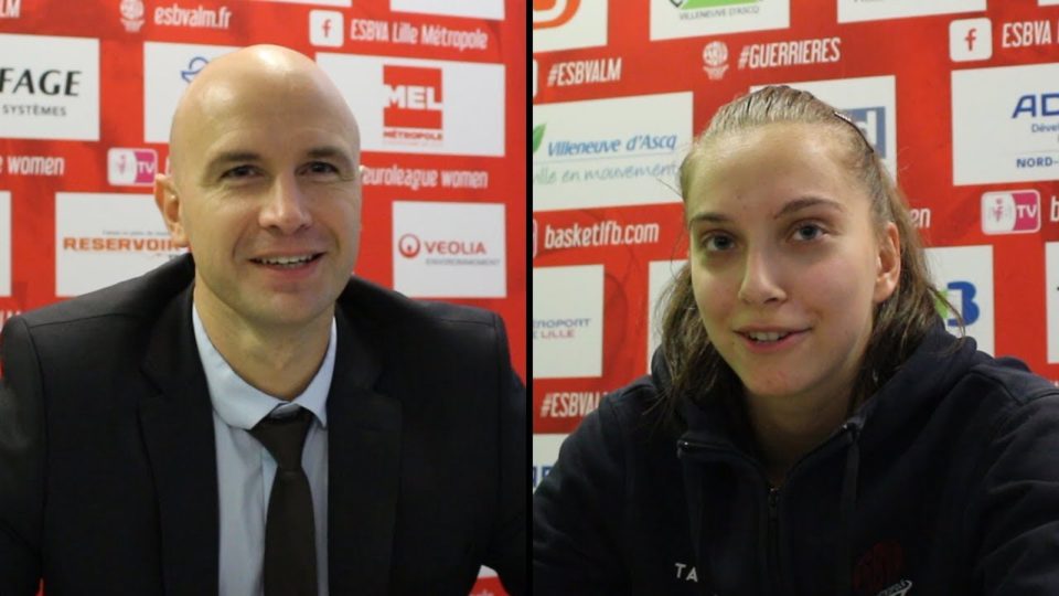 LFB : Réactions de Frédéric DUSART et Hélène JAKOVLJEVIC après Villeneuve d’Ascq – Landerneau B. B.