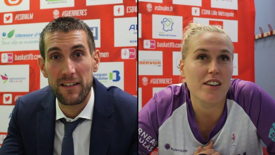 LFB : Réactions de Stéphane LEITE et Kamila STEPANOVA après Villeneuve d’Ascq – Landerneau B. B.