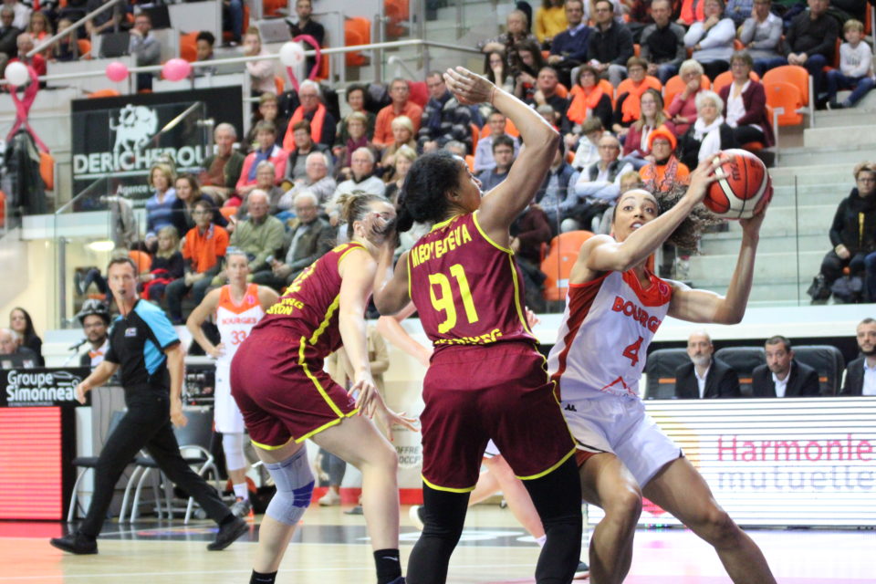 Euroligue : Bourges dompte Orenbourg, Villeneuve d’Ascq vainqueur de Braine, Koursk trop pour les Flammes