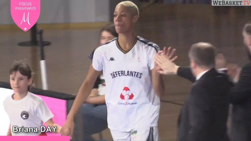 LFB : Focus sur Briana DAY lors de Nantes-Rezé – Bourges