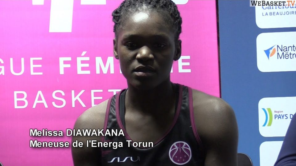 Eurocoupe : Réactions de Mélissa DIAWAKANA après Nantes-Rezé – Torun