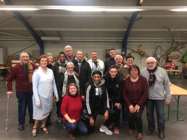LFB : L’équipe de St Amand donne de son temps pour la bonne cause