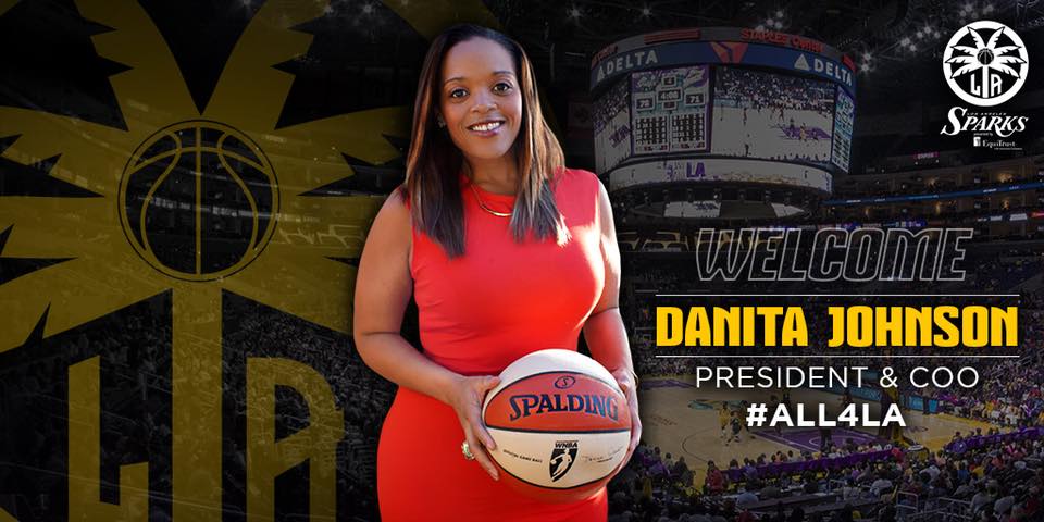 WNBA : Danita JOHNSON est la nouvelle Présidente des Sparks