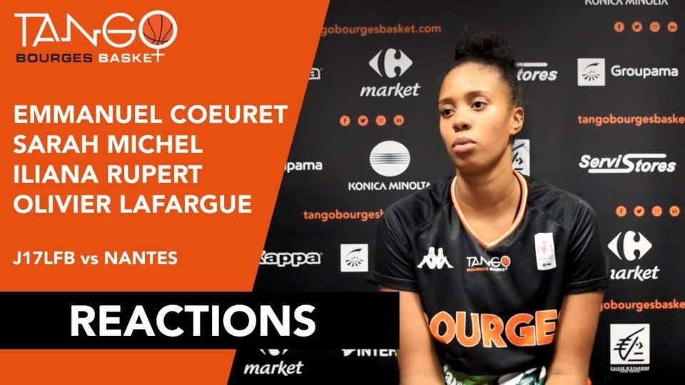 LFB : Conférence de presse après Bourges – Nantes-Rezé