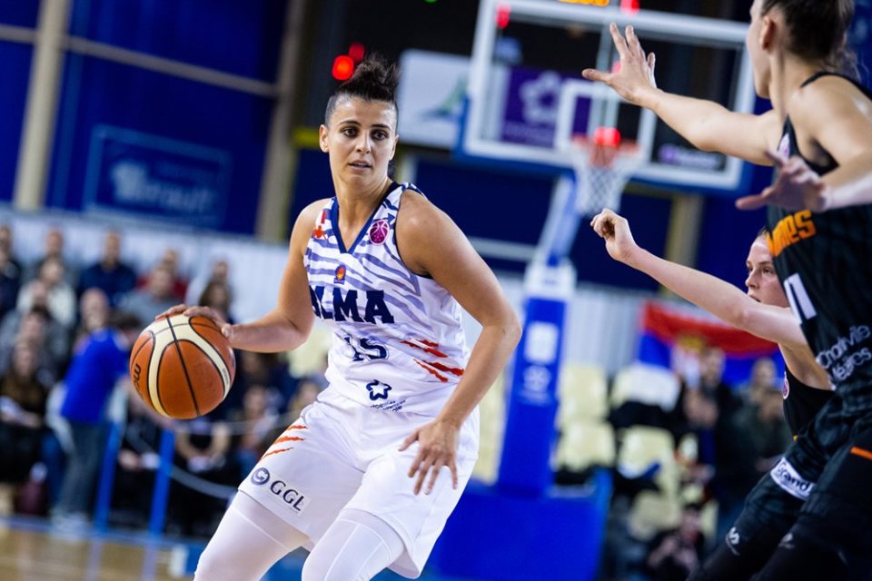 Ana DABOVIC (Lattes-Montpellier) : « Contentes d’être qualifiées pour la finale de l’Eurocoupe »