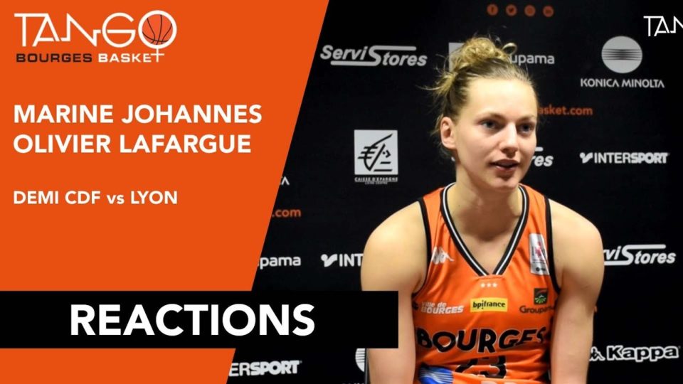Coupe de France : Conférence de presse après Bourges – Lyon ASVEL Féminin
