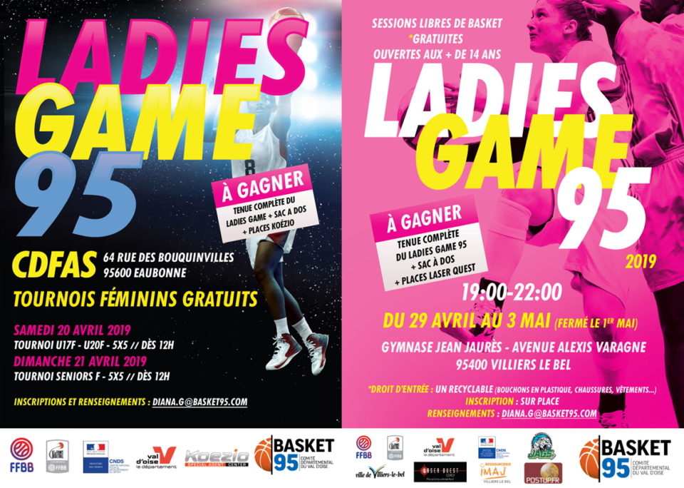 Le Ladies Game 95 sera de retour en avril !
