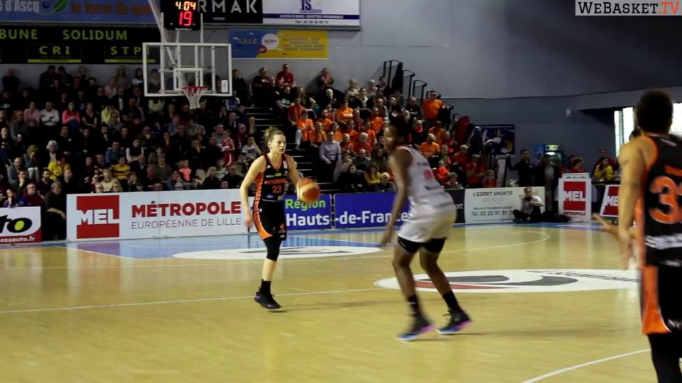 LFB : Avec Marine JOHANNES, le basket semble si facile – Belle action face à Villeneuve d’Ascq