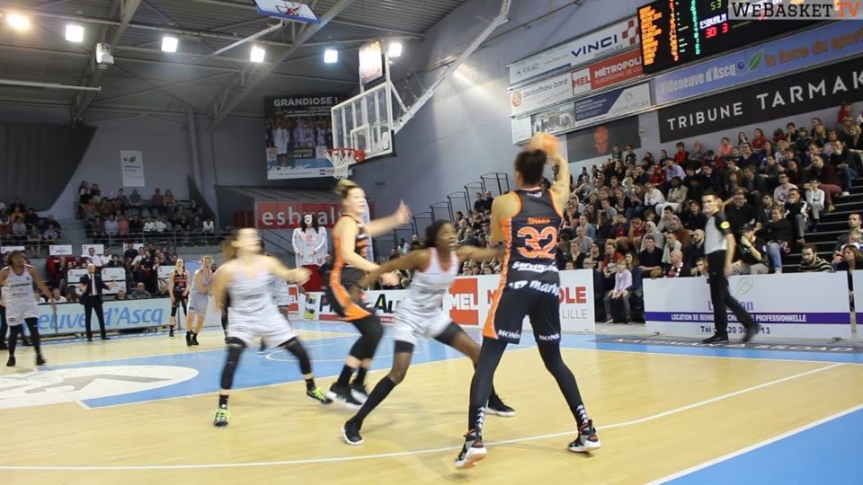 LFB : Résumé vidéo de Villeneuve d&rsquo;Ascq – Bourges