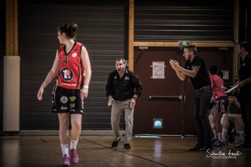 LFB : Antonio DE BARROS quitte le staff de La Tronche-Meylan et rejoint celui de Villeneuve d’Ascq