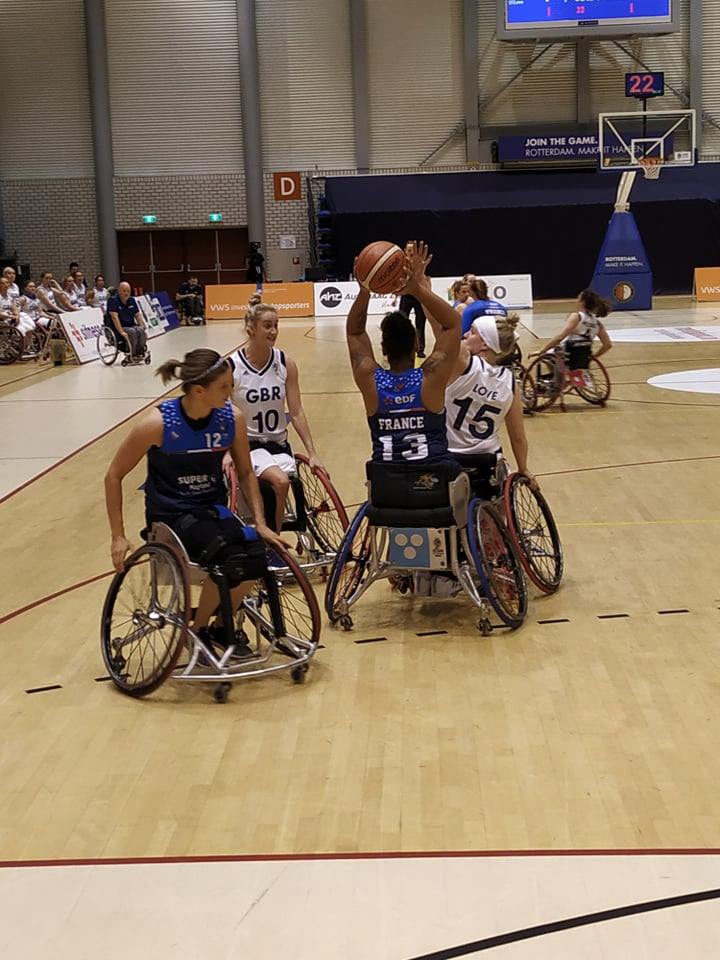 Euro Handisport 2019 : Début difficile pour les Bleues face aux Britanniques, Pays-Bas et Allemagne sont les autres vainqueures