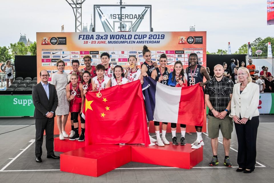 Mondial 3×3 2019 : La Chine sur le toit du monde, la France termine 3ème !