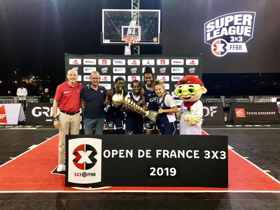 En remportant l’Open de France 3×3 2019, Las Campeonas conservent leur titre