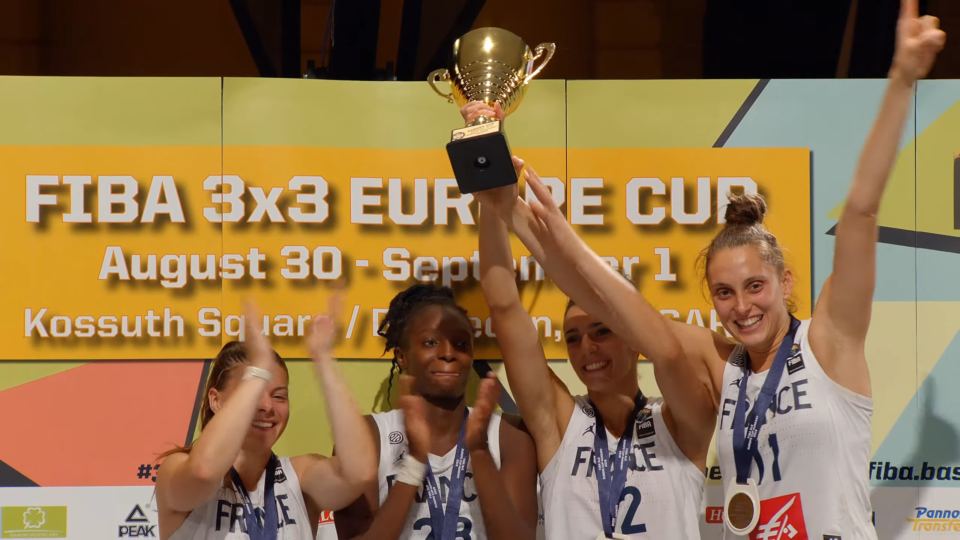 Euro 3×3 2019 : La France conserve son titre de championne d’Europe, Ana Maria FILIP désignée MVP !