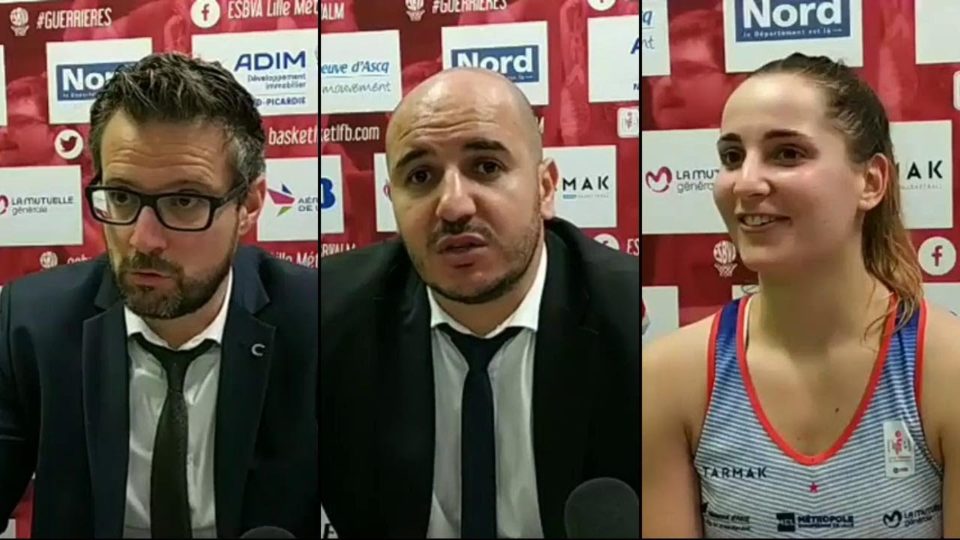 LFB : Conférence de presse après Villeneuve d’Ascq – Charleville-Mézières