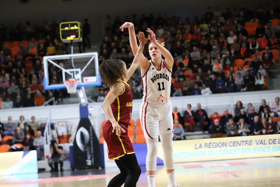 Euroligue : Bourges arrive sur le podium après sa victoire face à Orenbourg, LDLC ASVEL Féminin craque sur la fin